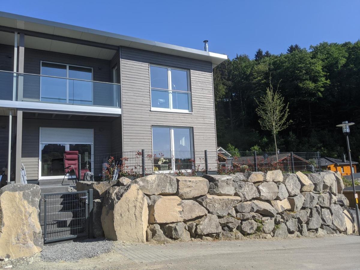 Ferienhaus Schieferterrasse - Waldsee Rieden - Zewnętrze zdjęcie